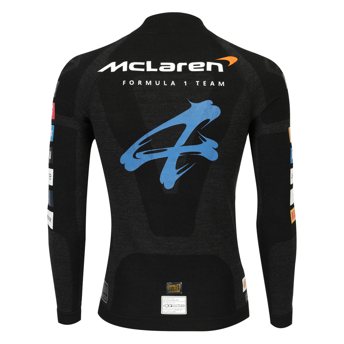 The Austin Auction LOT 018 - Lando Norris 2024 Japanese GP Race-Used Nomex – Signed by Lando Norris & Oscar Piastri