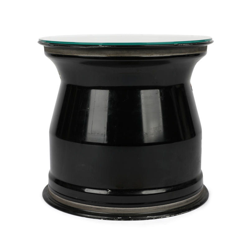 McLaren Formula 1 Team rear wheel rim table used by Lando Norris during 2024 Miami GP qualifying sessions