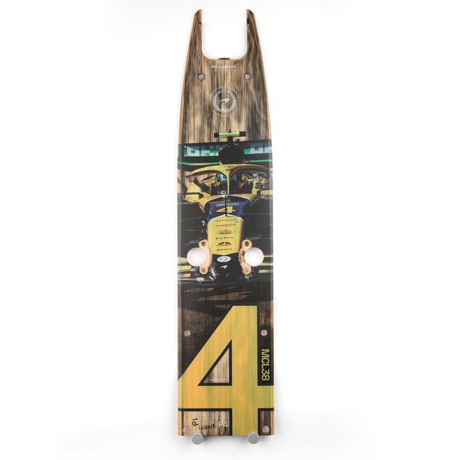 Lando Norris 2024 McLaren F1 Team Race Used Front Skid Plank Wall Art - Monaco GP