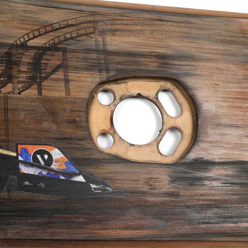 Lando Norris 2024 McLaren Formula One Team Grand Prix Used Rear Skid Plank Wall Art - Japanese GP