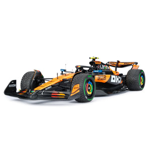 2025 McLaren MCL39 1:8 scale model featuring Lando Norris' Australian Grand Prix car, premium Formula 1 collector piece