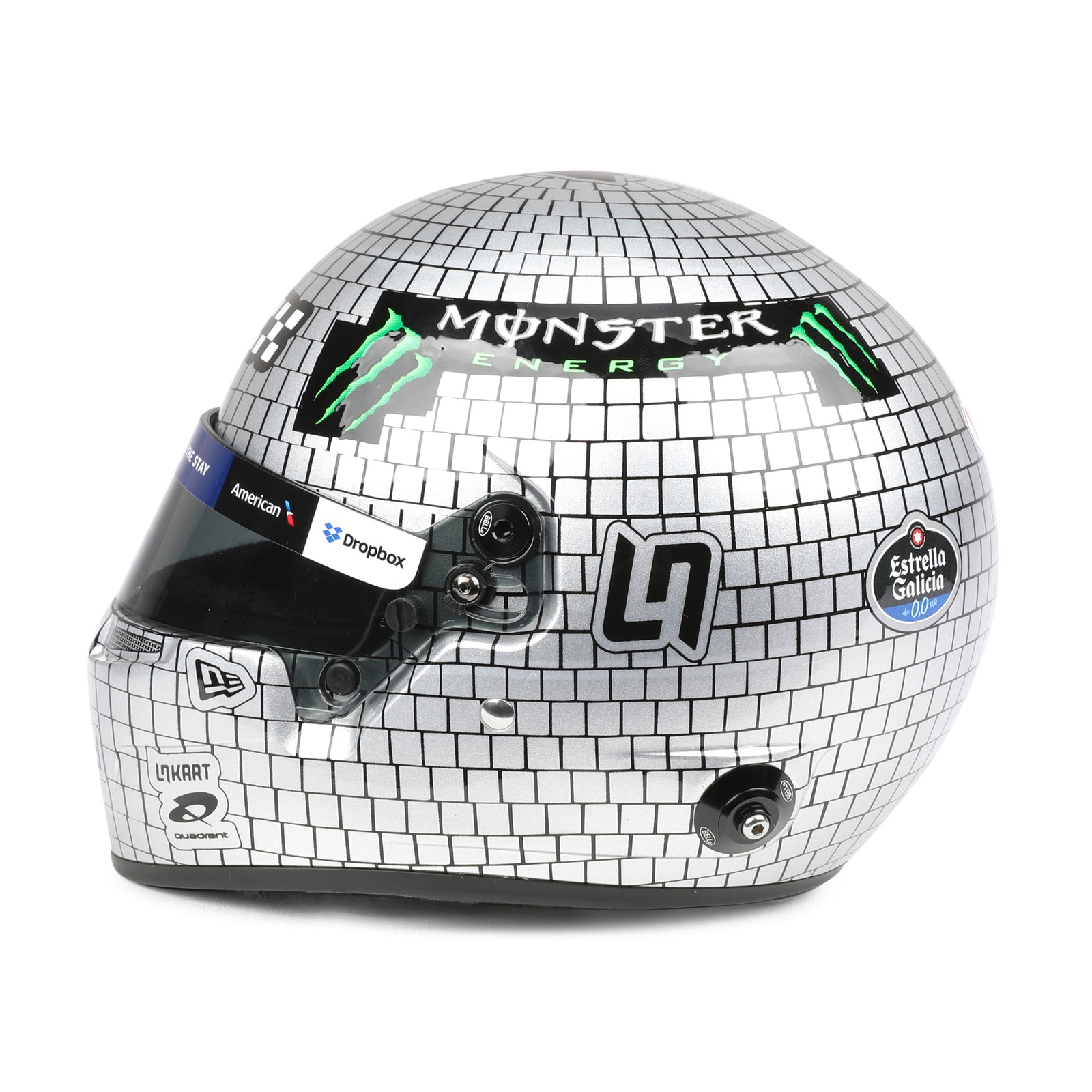 Lando Norris 2025 ‘Disco Ball’ 1:2 Scale Helmet – Miami GP Edition