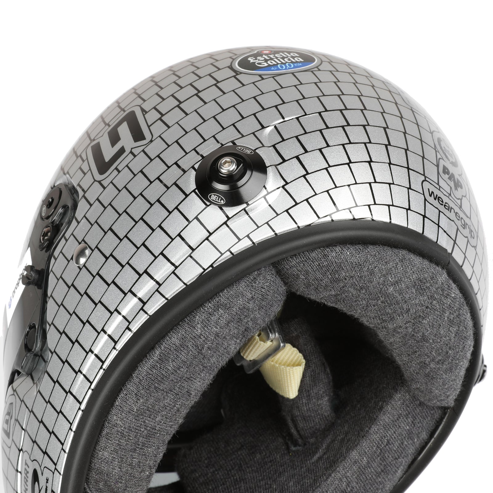 Lando Norris 2025 ‘Disco Ball’ 1:2 Scale Helmet – Miami GP Edition