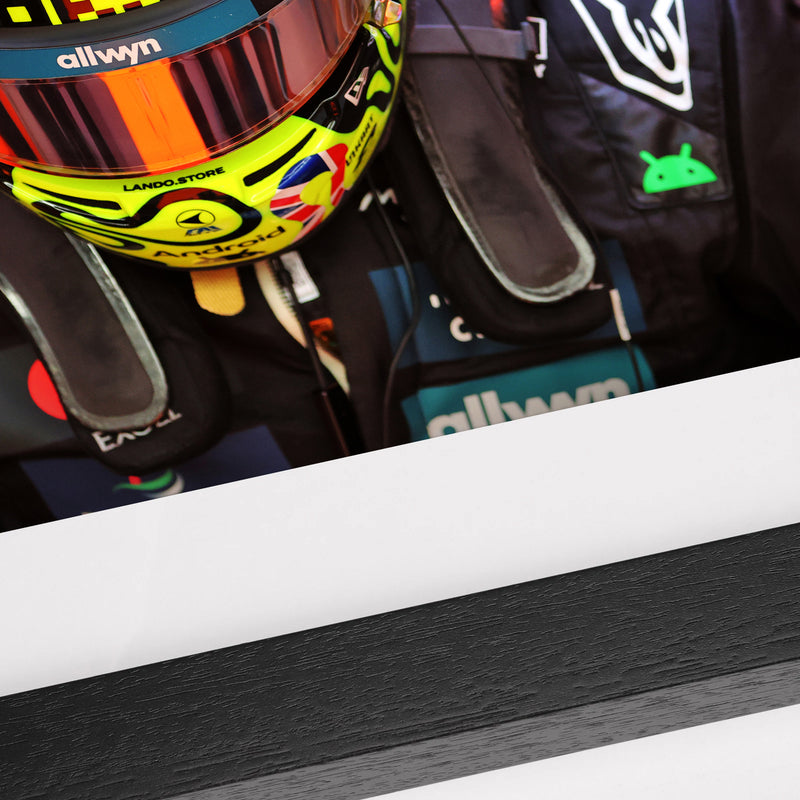 Lando Norris 2025 McLaren Framed Photo - British GP