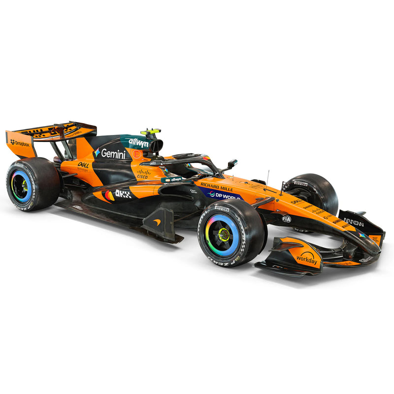Lando Norris 2026 McLaren MCL40 1:8 Scale Model - Miami GP Amalgam Collection