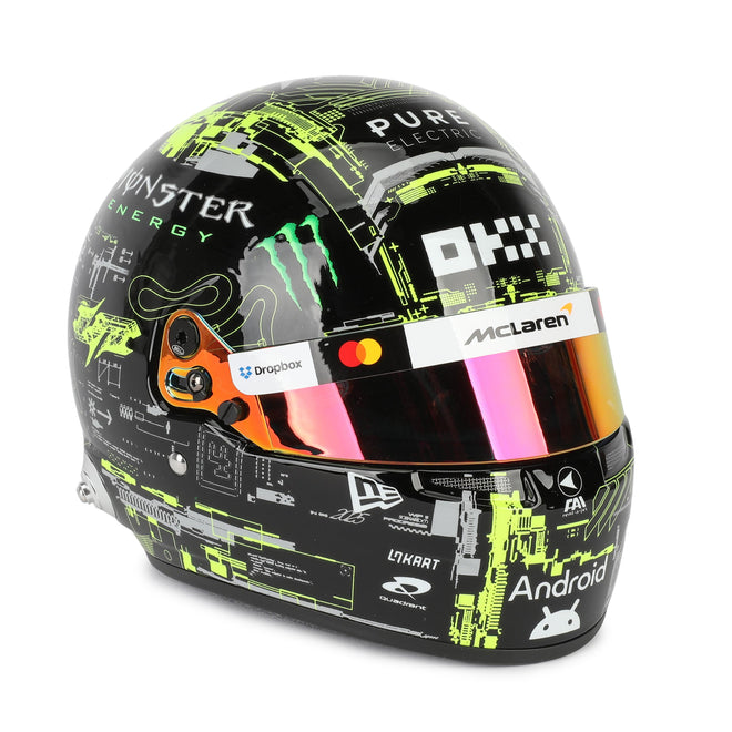 Lando Norris 2025 Pre-Season Testing 1:2 Scale Helmet