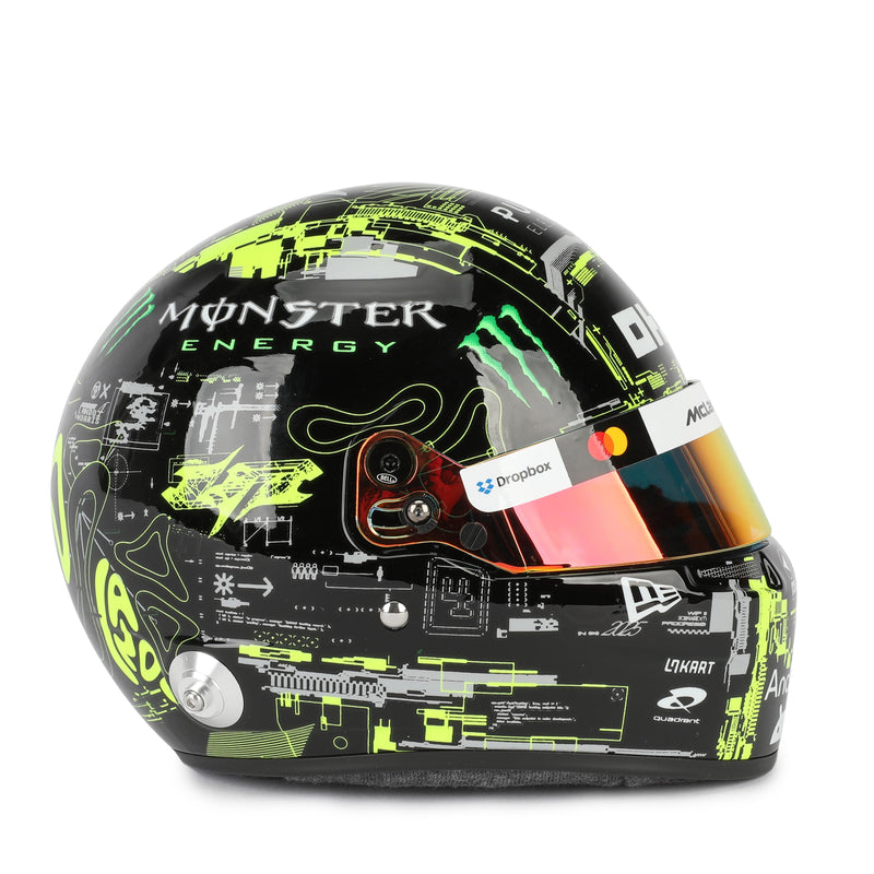 Lando Norris 2025 Pre-Season Testing 1:2 Scale Helmet