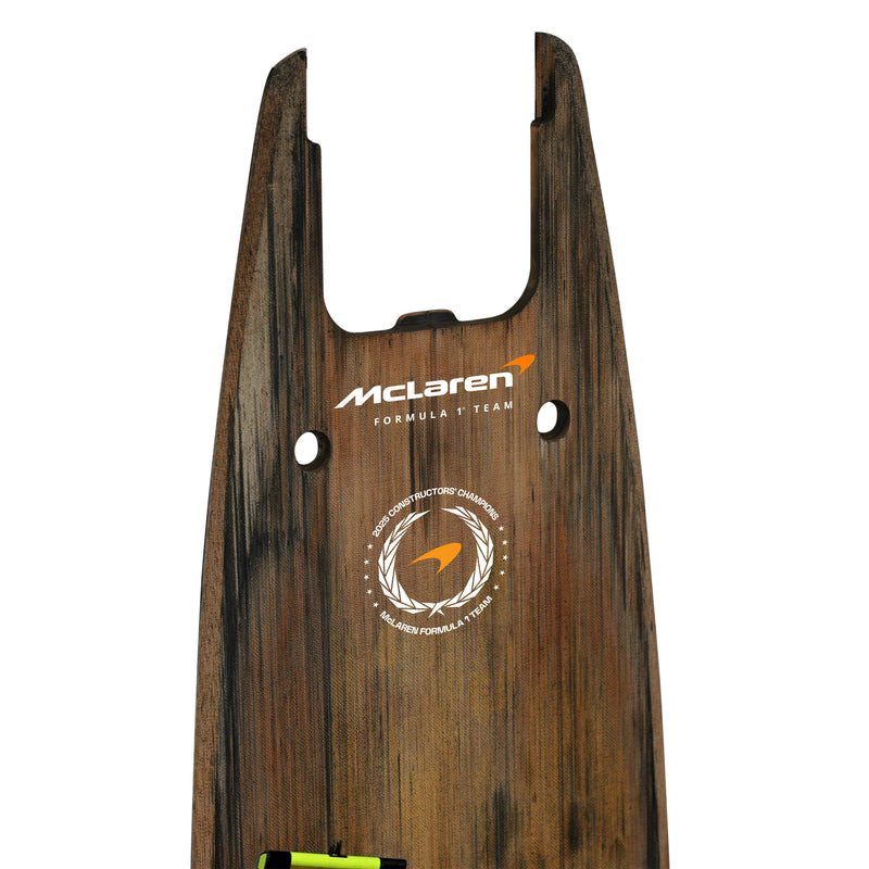 Lando Norris 2025 McLaren F1 Team Race Used Front Skid Plank Wall Art - Las Vegas GP