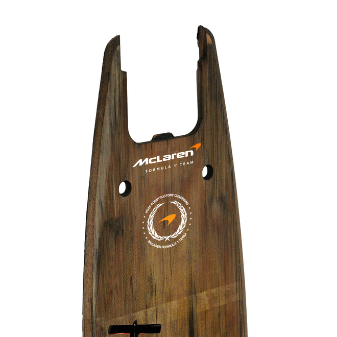 Oscar Piastri 2025 McLaren F1 Team Race Used Front Skid Plank Wall Art - Las Vegas GP