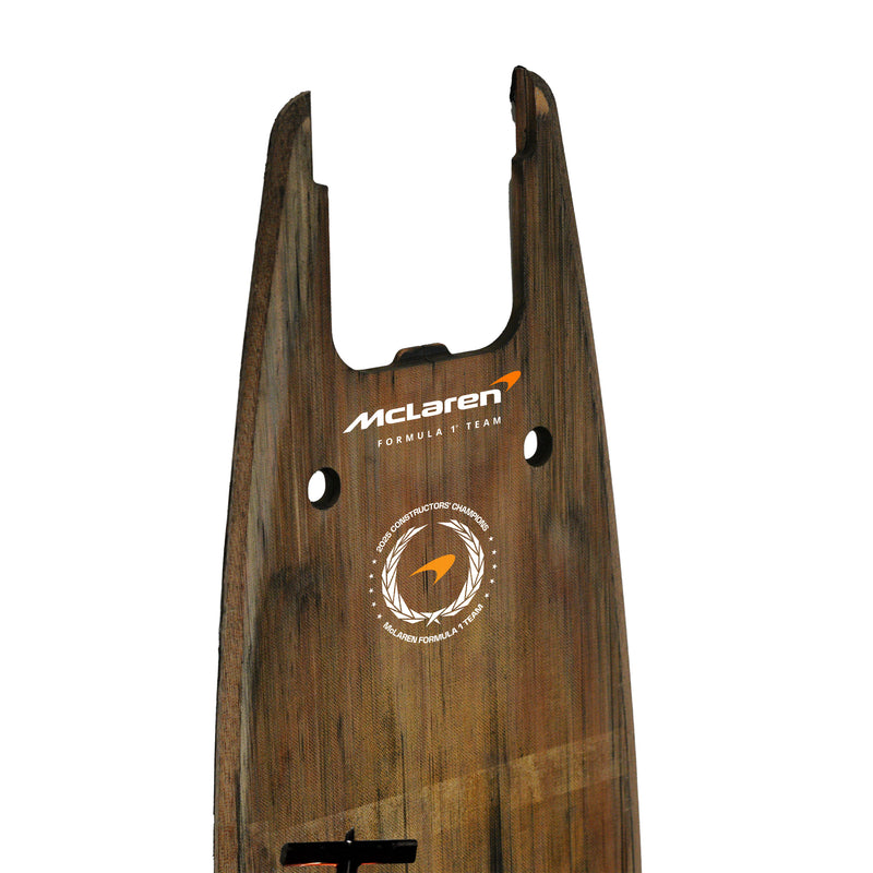 Oscar Piastri 2025 McLaren F1 Team Race Used Front Skid Plank Wall Art - Las Vegas GP