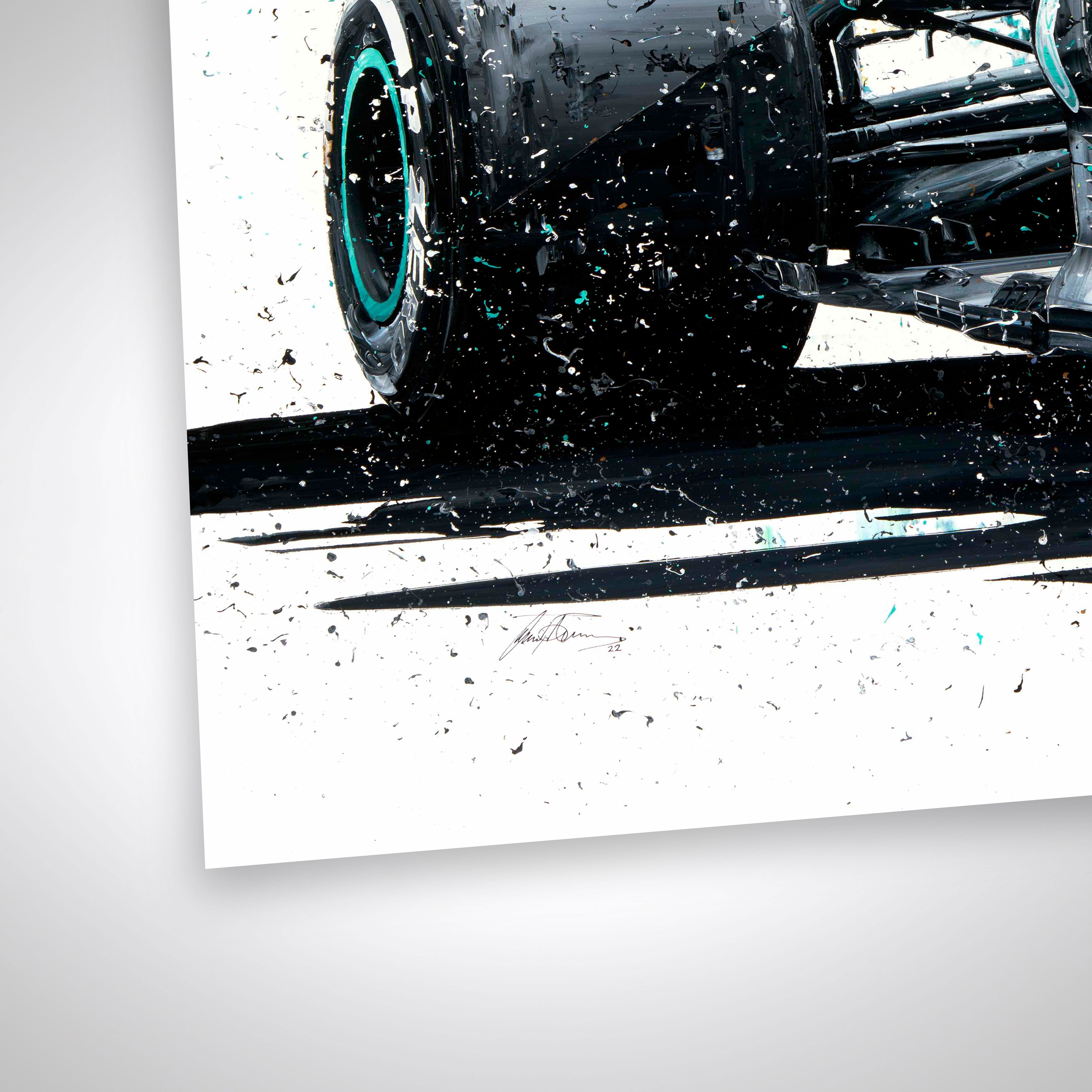 Lewis Hamilton 2021 'Union Jack' Giclee Print – David Johnson