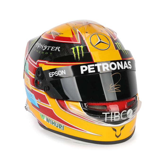 LOT 043 - Lewis Hamilton 2017 Official Replica Helmet with Signed Visor