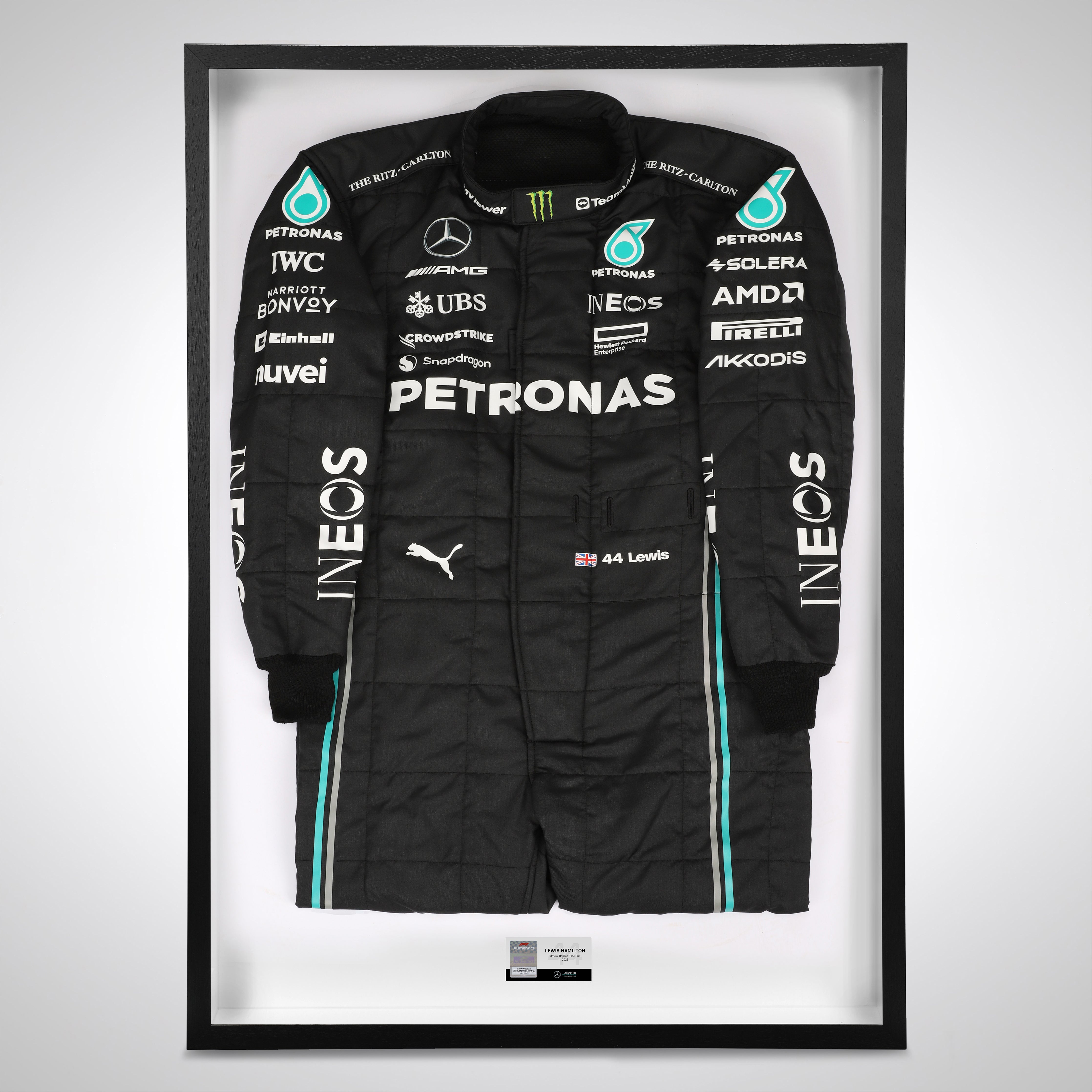 Lewis Hamilton 2023 Replica Mercedes-AMG Petronas F1 Team Race Suit