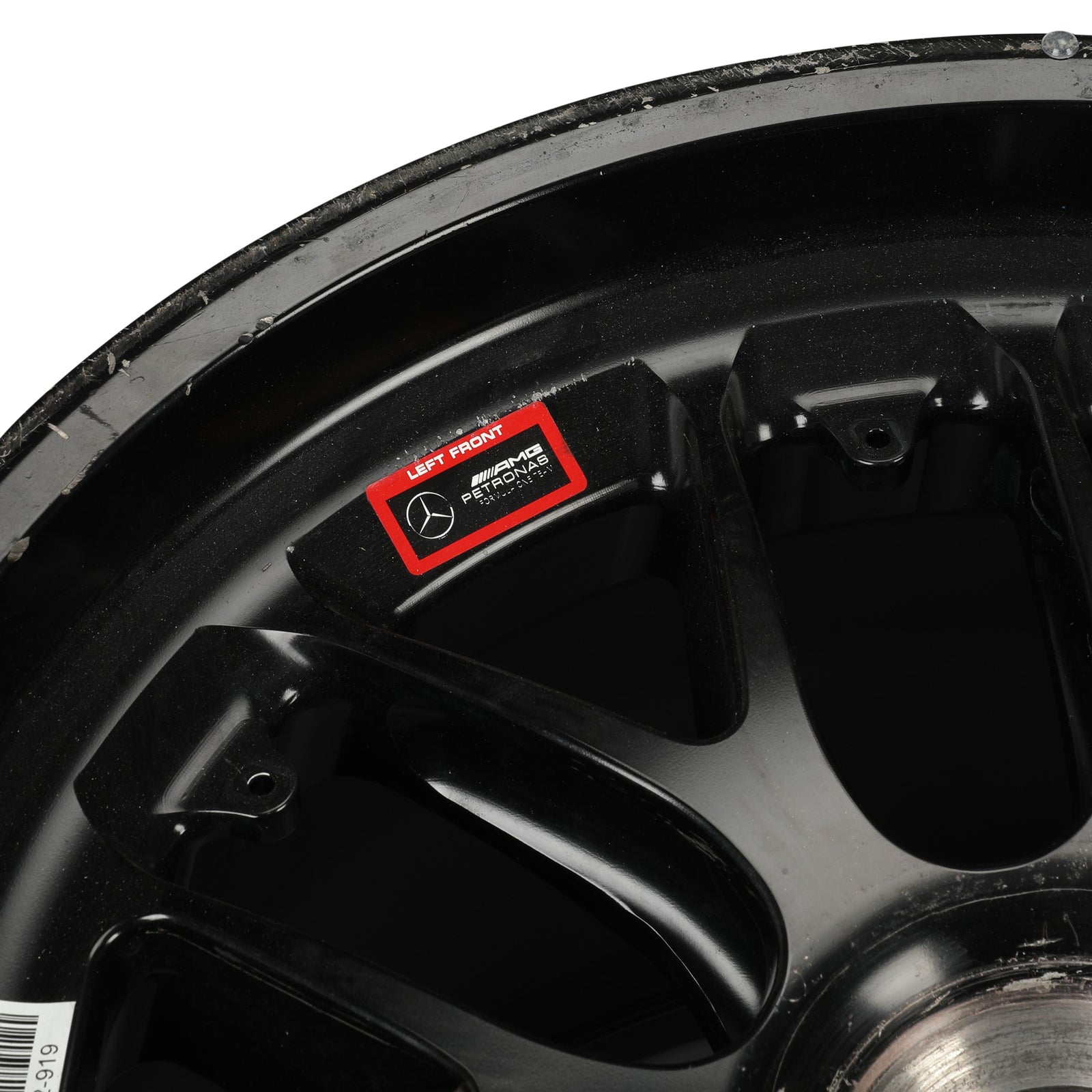 Lewis Hamilton Mercedes AMG Petronas Double Wheel Rim Table – Silverstone 2024