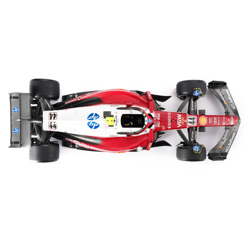 Lewis Hamilton 2025 Ferrari SF-25 1:8 Scale Model - Italian GP Amalgam Collection