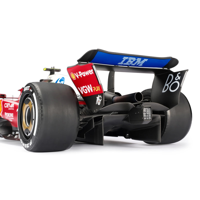 Lewis Hamilton 2025 Ferrari SF-25 1:8 Scale Model - Italian GP Amalgam Collection