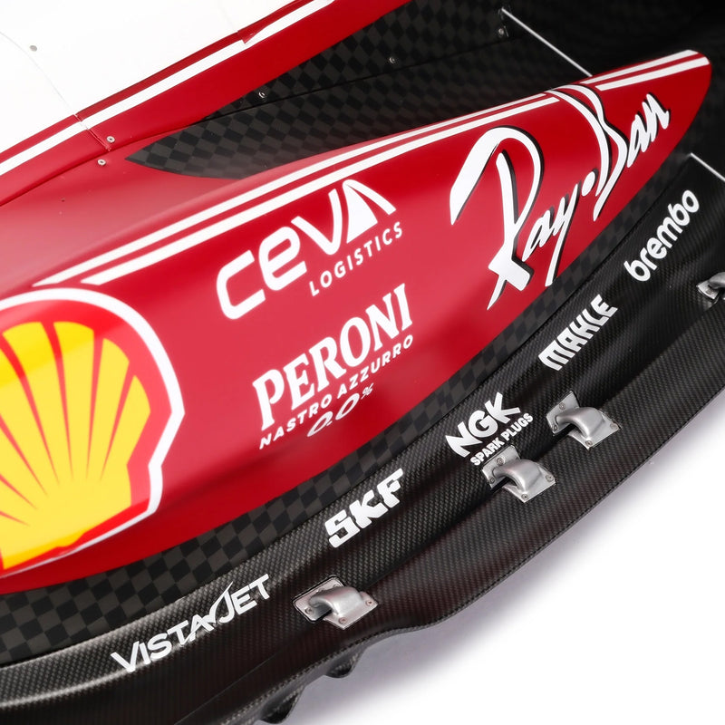 Lewis Hamilton 2025 Ferrari SF-25 1:8 Scale Model - Italian GP Amalgam Collection