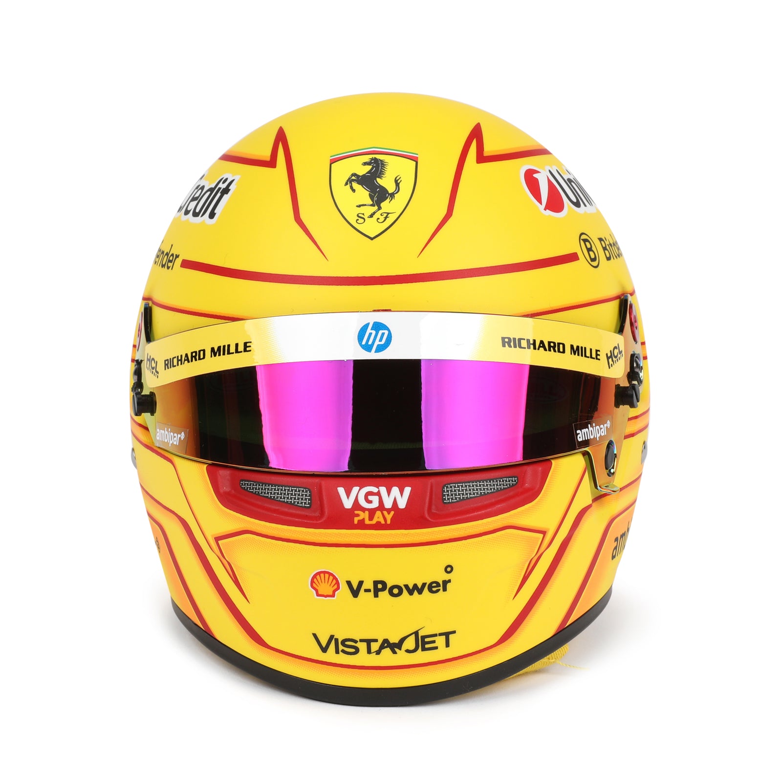 Lewis Hamilton  2025 Season Ferrari 1:2 Scale Helmet