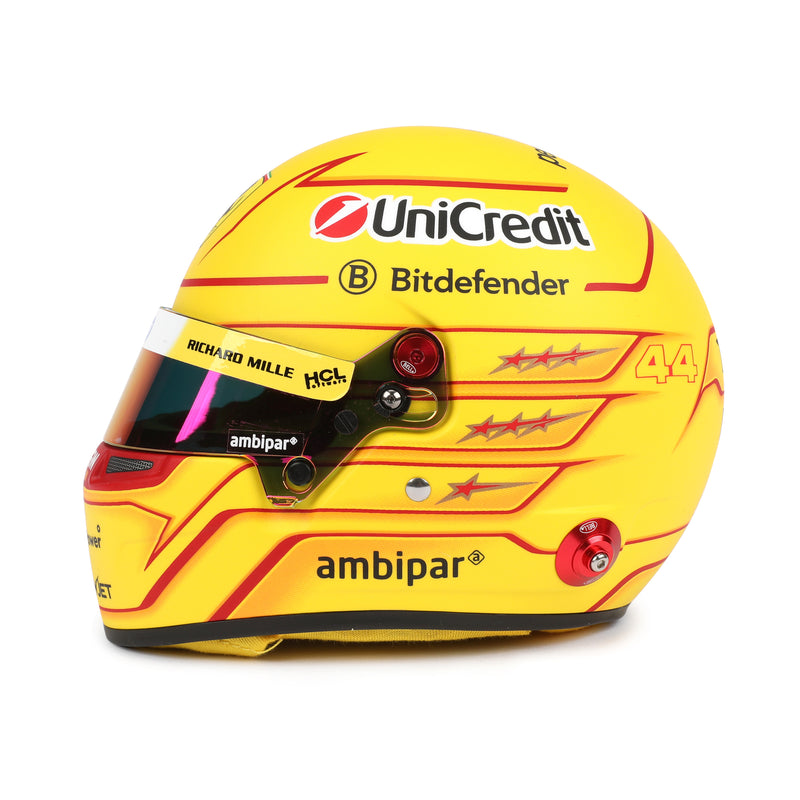 Lewis Hamilton  2025 Season Ferrari 1:2 Scale Helmet