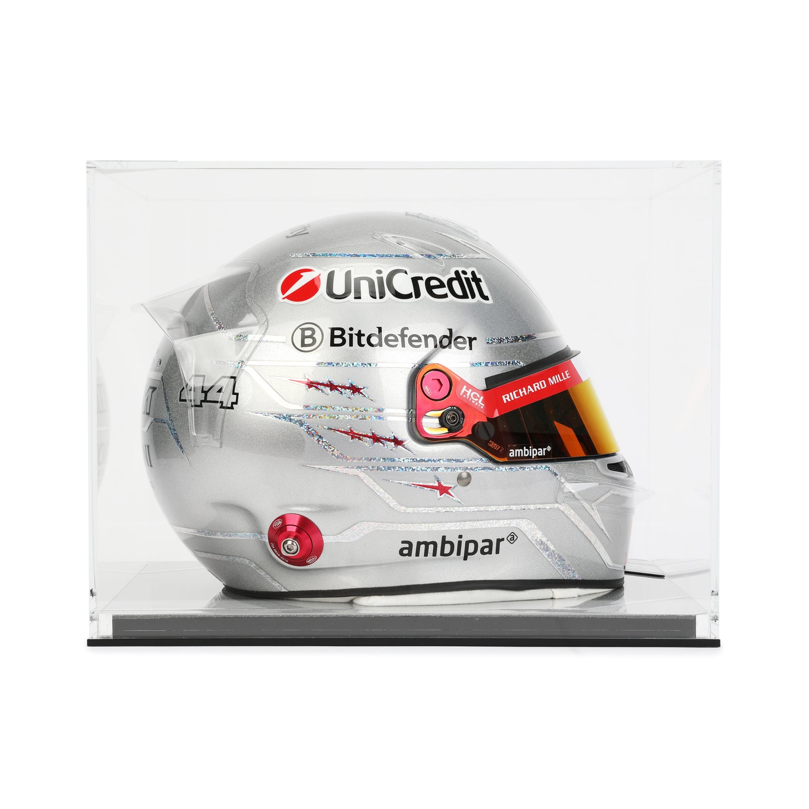The Silverstone Auction LOT 002 - Lewis Hamilton 2025 Replica Ferrari Helmet – Las Vegas GP