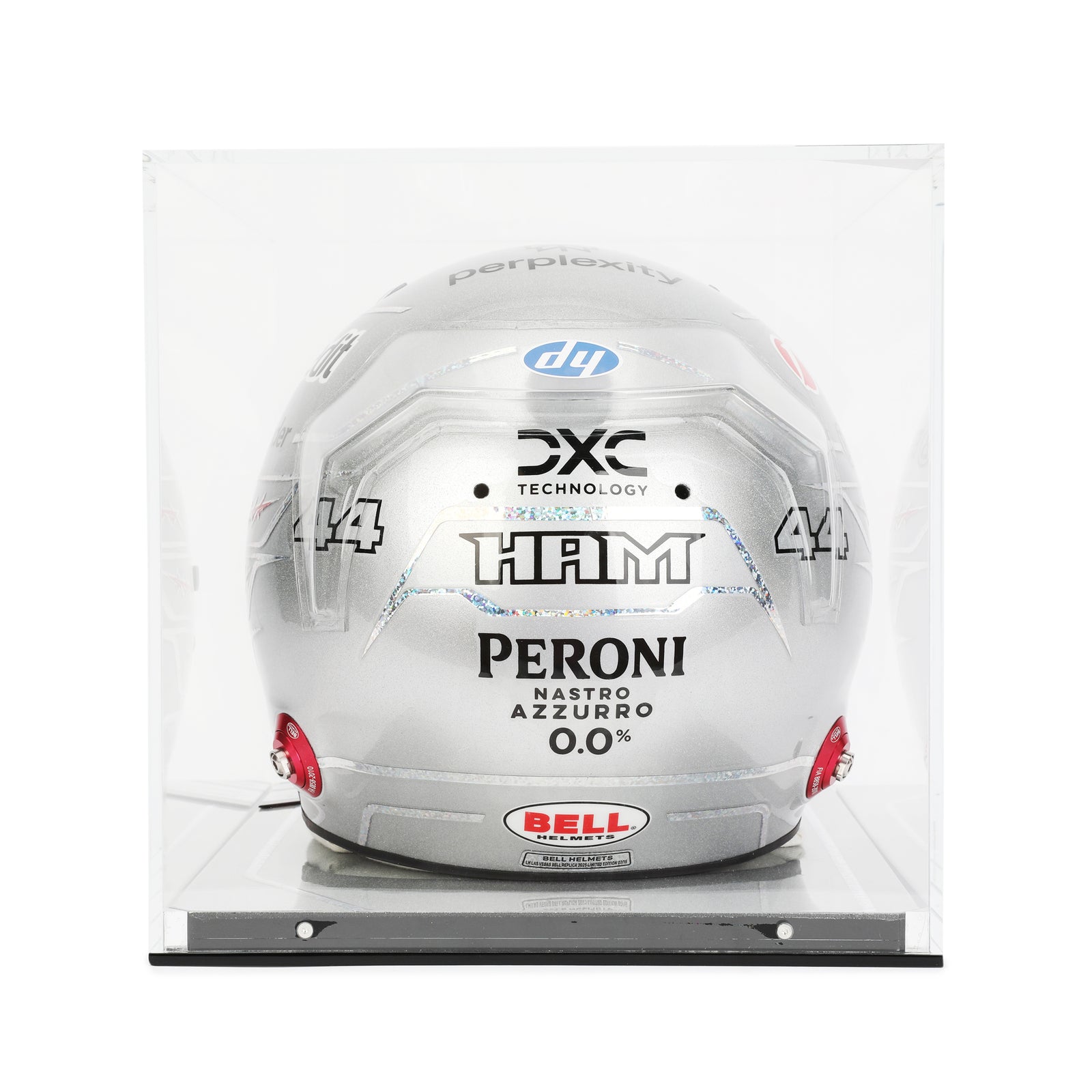 The Silverstone Auction LOT 002 - Lewis Hamilton 2025 Replica Ferrari Helmet – Las Vegas GP