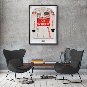Lewis Hamilton 2010 McLaren F1® Team Race Used Race Suit