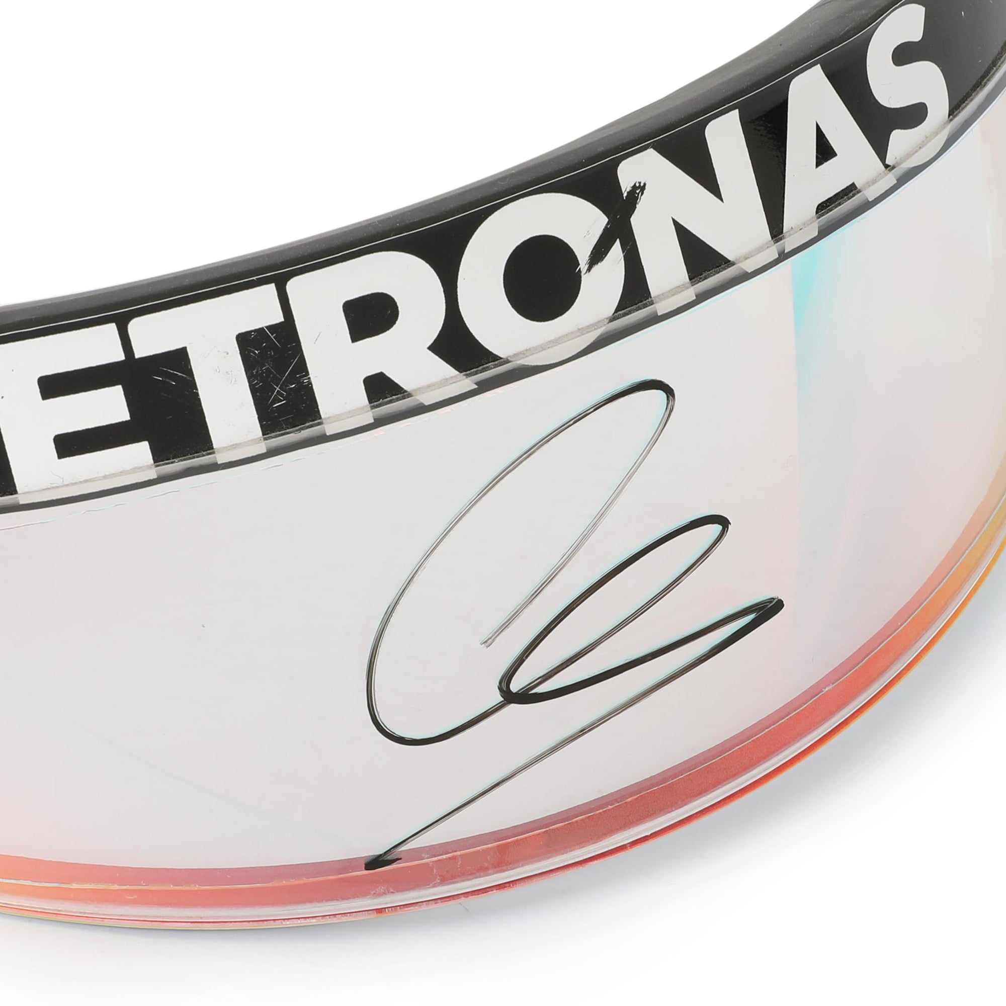Lewis Hamilton Mercedes AMG Petronas Formula One Team Signed Visor