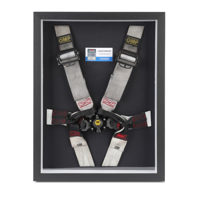 LOT 723 - Logan Sargeant 2023 Grand Prix Used Williams Racing Seat Belts - Qatar GP