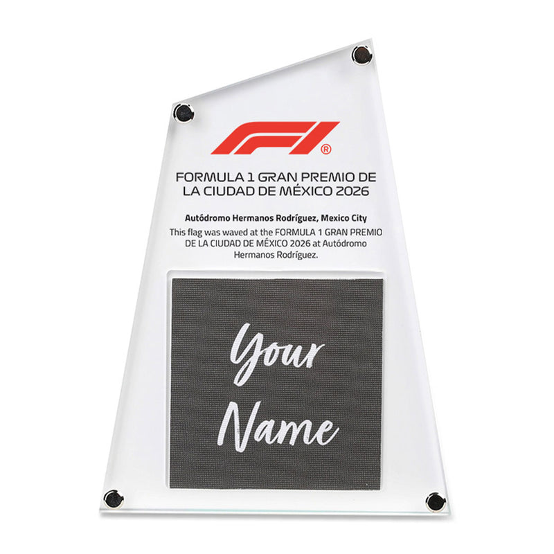 Mexican Grand Prix Flag 2026 - Your Name on the Flag