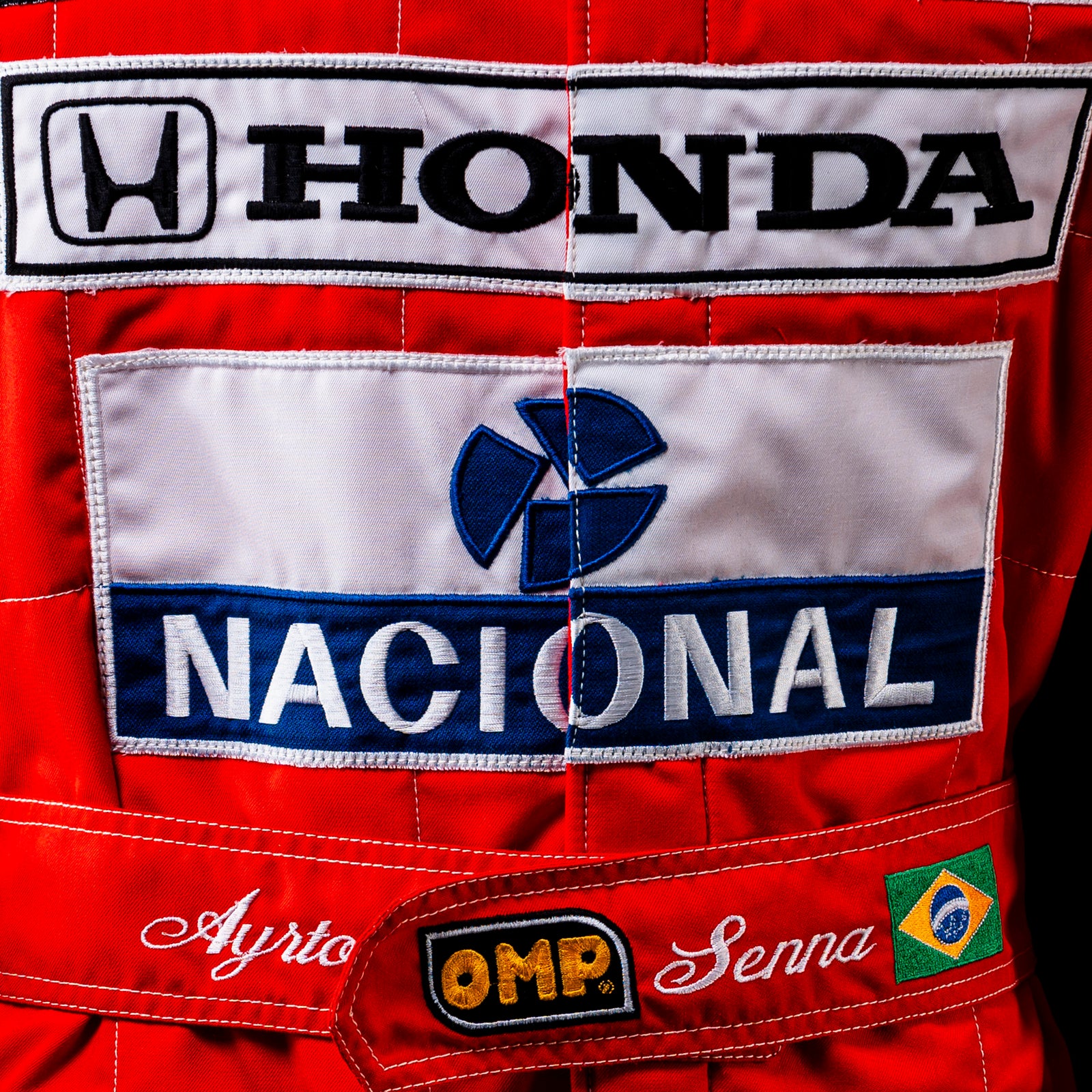 Ayrton Senna 1991 McLaren Suit - Japan GP OMP Official Replica COA