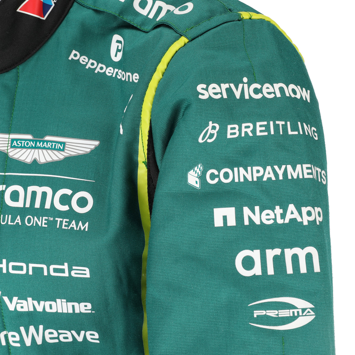 The Austin Auction LOT 009 - Mathilda Paatz Unsigned 2026 Aston Martin Aramco Race Suit – Canadian Grand Prix Weekend