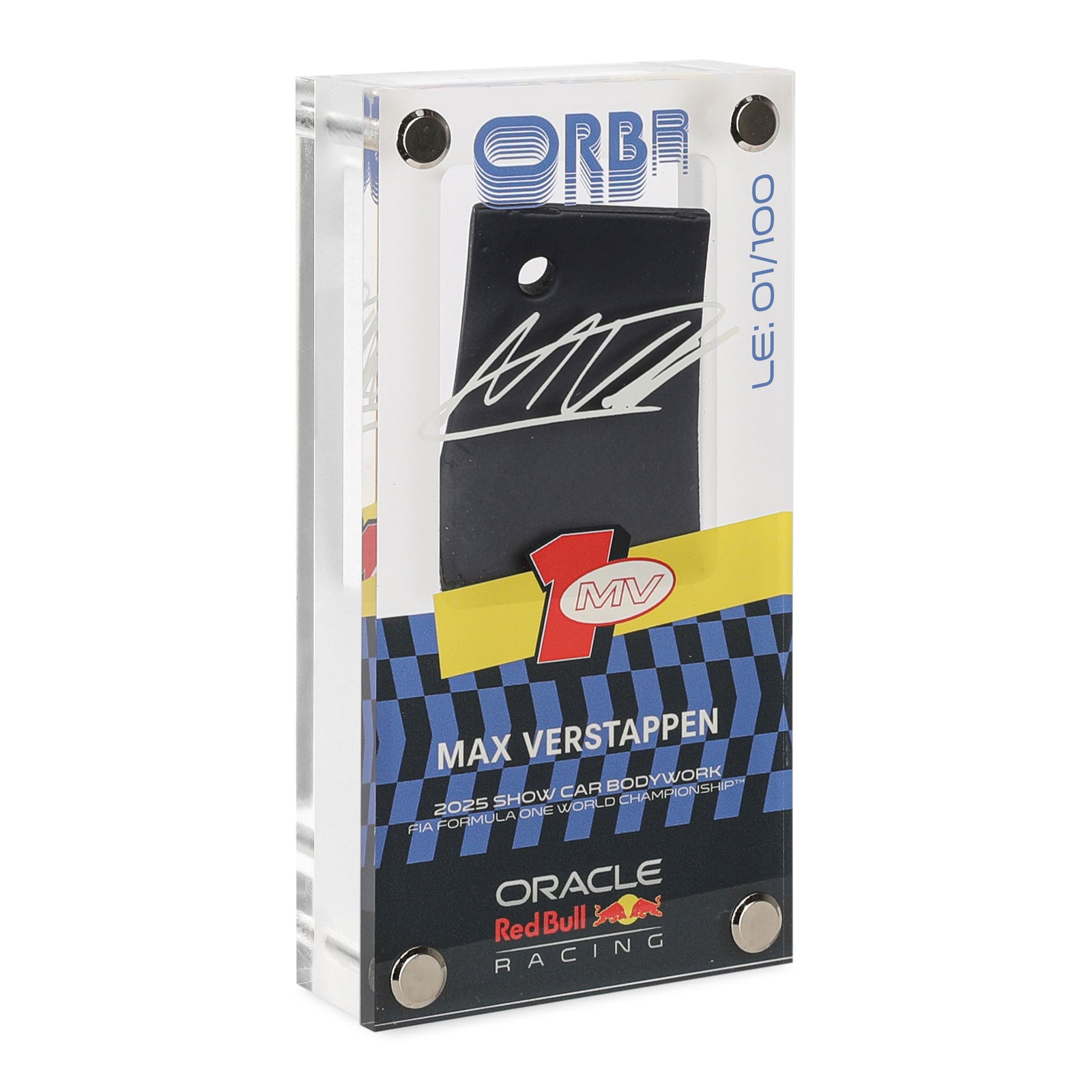 Max Verstappen Replica 2025 Red Bull Racing Bodywork in Acrylic