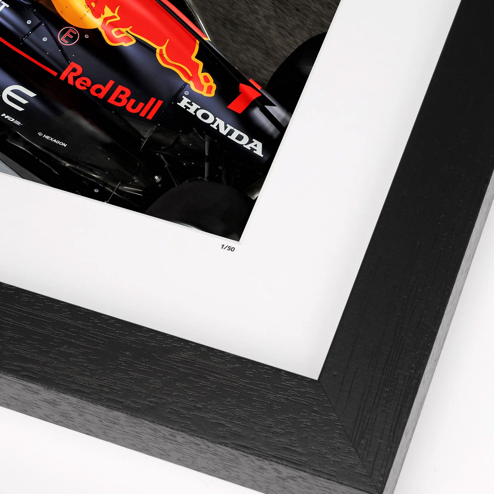 Max Verstappen 2025 Under the Lights Framed Print – Las Vegas GP