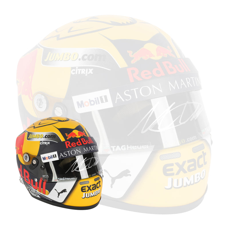 LOT 145 - Max Verstappen Signed 2018 1:2 Scale Helmet - Austrian GP