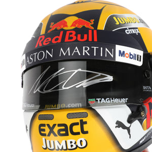 LOT 145 - Max Verstappen Signed 2018 1:2 Scale Helmet - Austrian GP