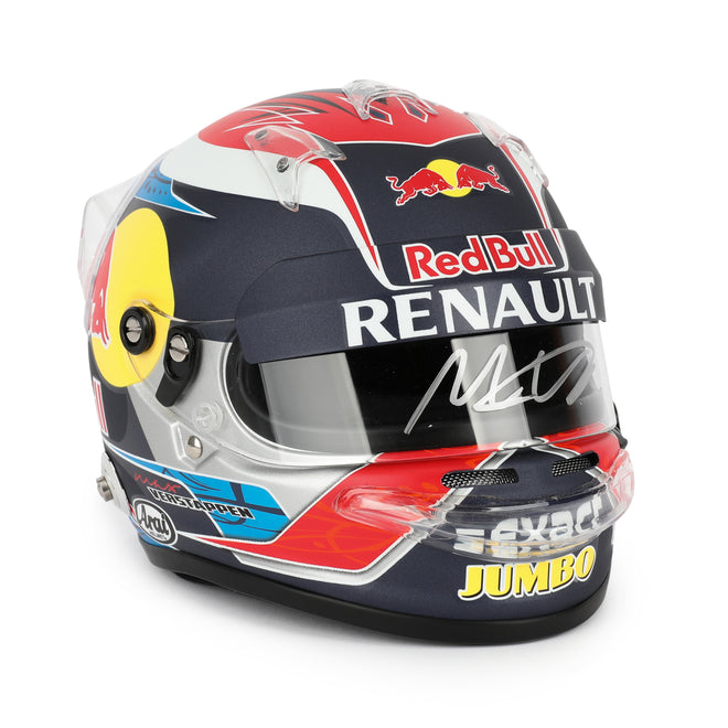 LOT 077 - Max Verstappen 2015 Signed Toro Rosso 1.2 Scale Mini Helmet