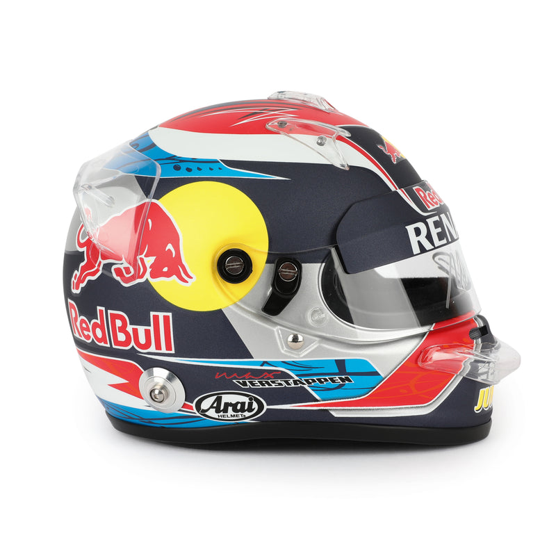 LOT 077 - Max Verstappen 2015 Signed Toro Rosso 1.2 Scale Mini Helmet