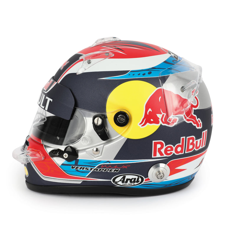 LOT 077 - Max Verstappen 2015 Signed Toro Rosso 1.2 Scale Mini Helmet
