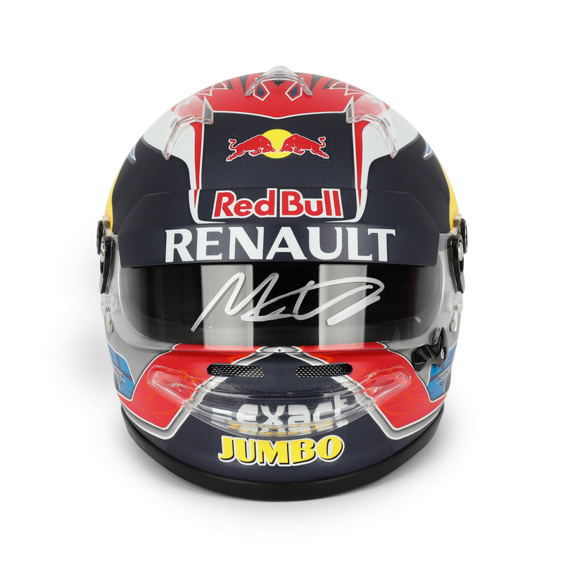 LOT 077 - Max Verstappen 2015 Signed Toro Rosso 1.2 Scale Mini Helmet