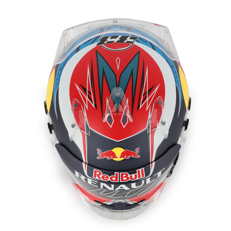LOT 077 - Max Verstappen 2015 Signed Toro Rosso 1.2 Scale Mini Helmet