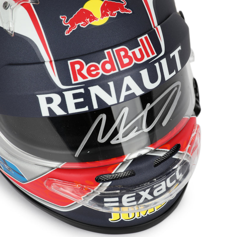 LOT 077 - Max Verstappen 2015 Signed Toro Rosso 1.2 Scale Mini Helmet