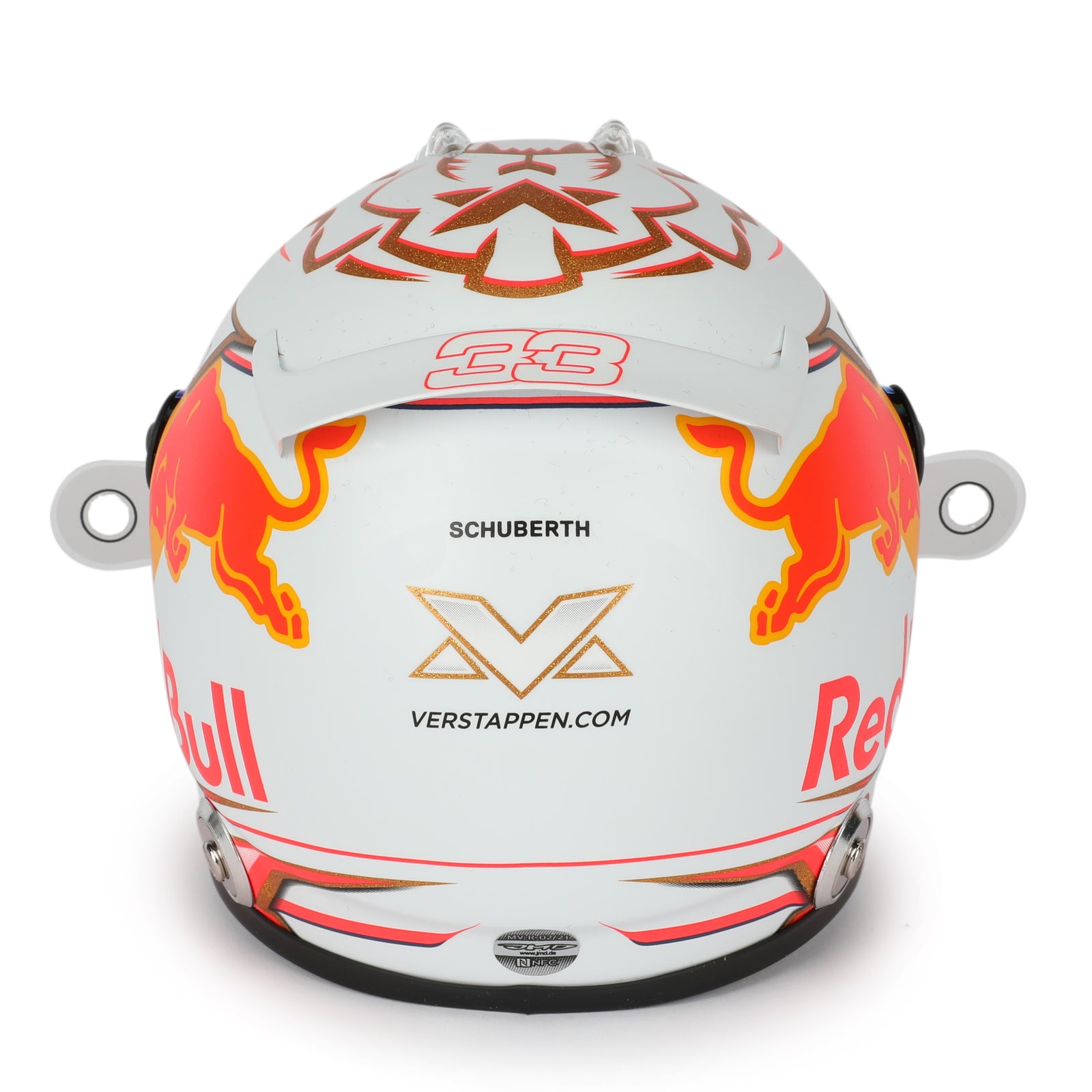 LOT 628 - Max Verstappen 2021 Signed 1.2 Scale Helmet