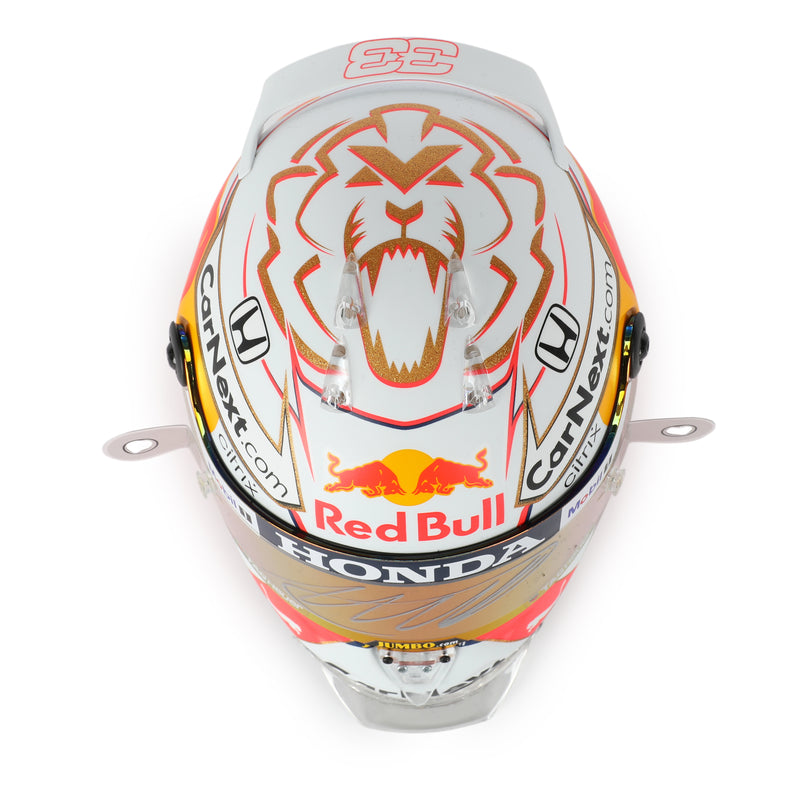 LOT 127 - Max Verstappen 2021 1.2 Scale Helmet