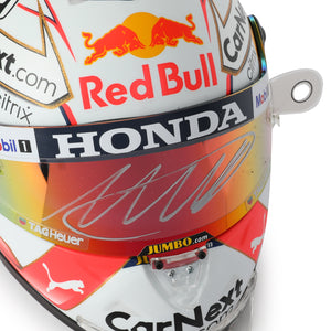 LOT 127 - Max Verstappen 2021 1.2 Scale Helmet