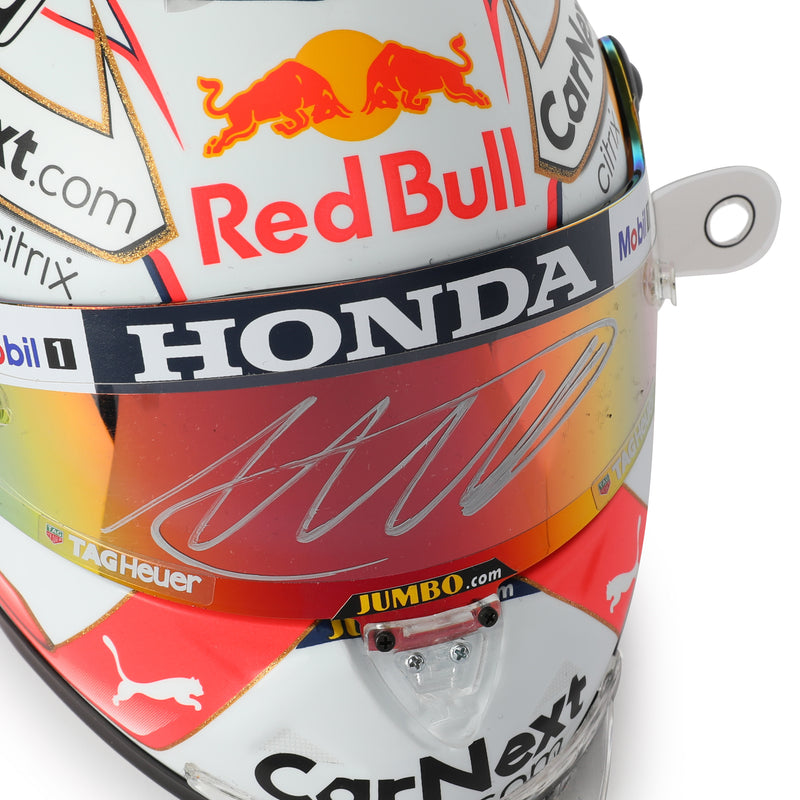LOT 127 - Max Verstappen 2021 1.2 Scale Helmet