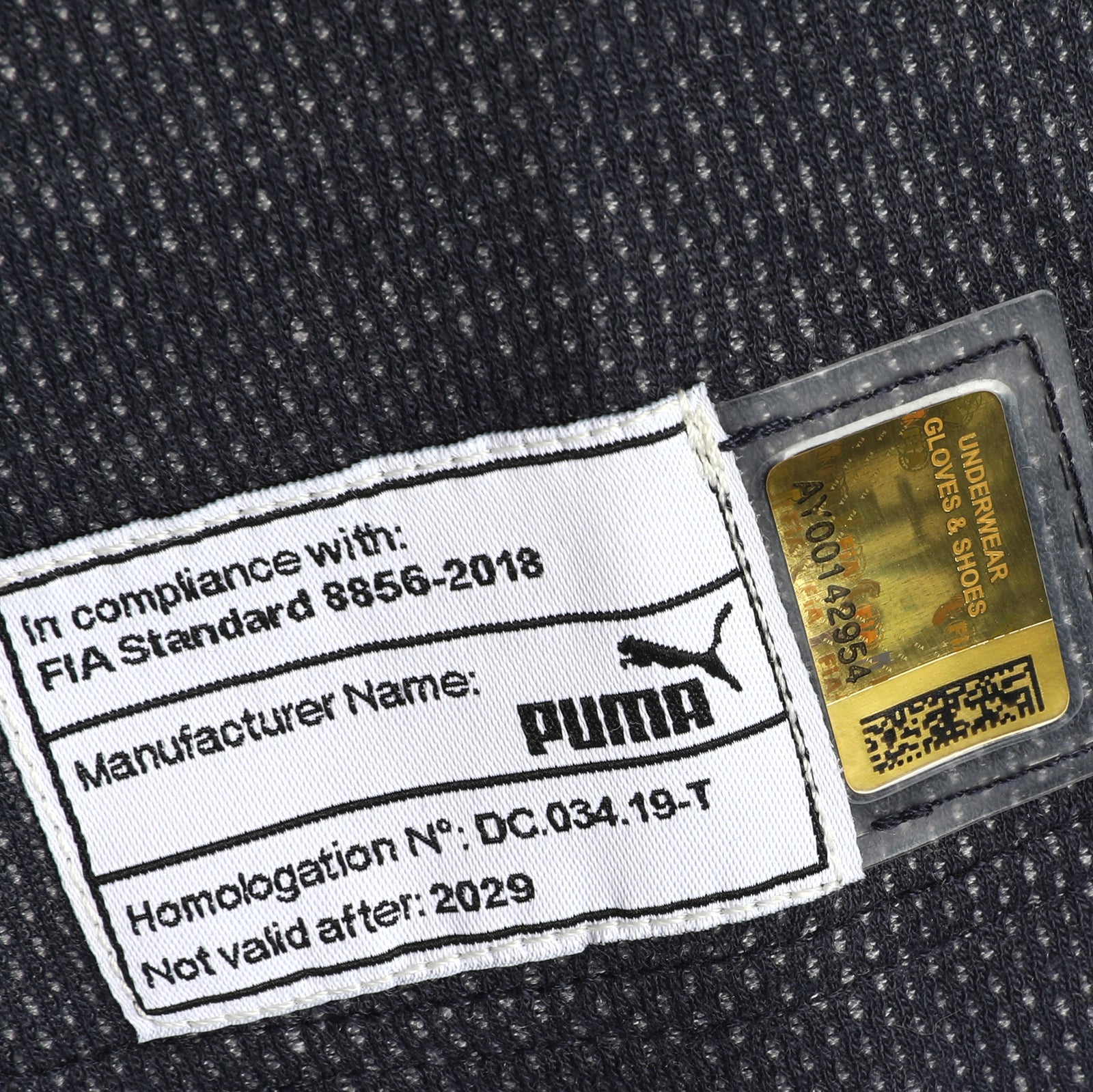 The Silverstone Auction LOT 008 - Max Verstappen 2021 Race Worn Red Bull Racing Nomex
