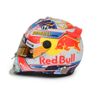 LOT 121 - Max Verstappen 2021 Signed 1.2 Scale Helmet DUTCH GP