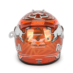 LOT 097 - Max Verstappen 2021 Signed 1.2 Scale Mini Helmet - BELGIAN GP