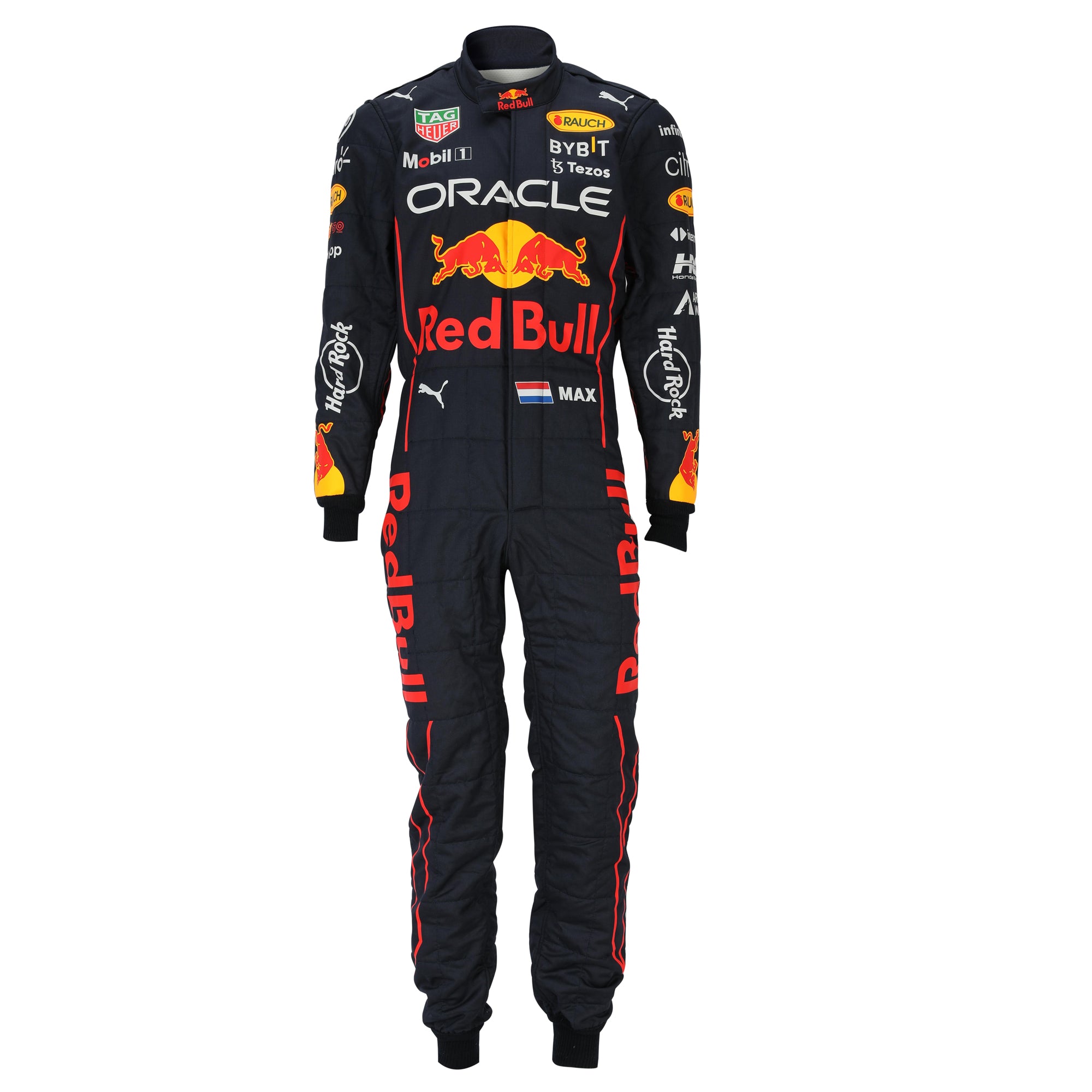 Max Verstappen 2022 Championship Year Used Race Suit With COA