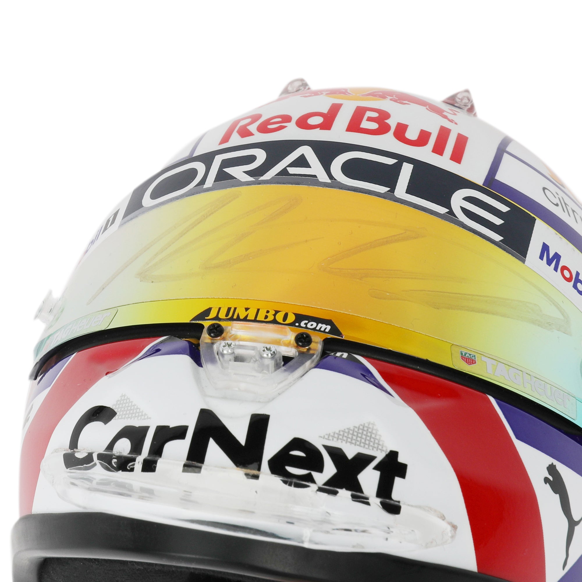 Max Verstappen 2022 Signed Red Bull Racing 1:2 Scale Helmet